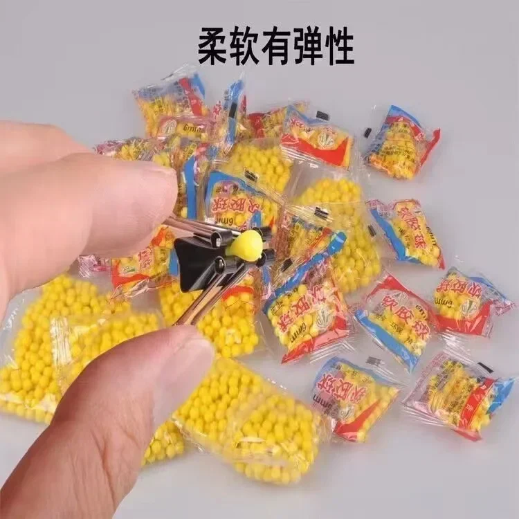 M6mm-7mm 장난감 총알, 플라스틱 총알, 고무 총알, 환경 친화적이고 안전한 부드러운 고무 공