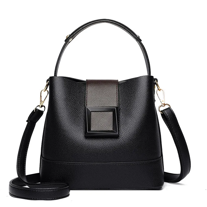Clutch bag New bucket bag, fashionable and trendy shoulder bag, handbag, stylish and large capacity crossbody women's bag