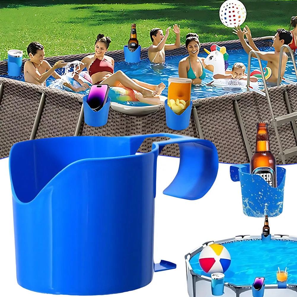 1-8PCS Plastic Storage Rack Pool Area Bracket For Drink Disinfectant Tools Schwimmzubehör Summer