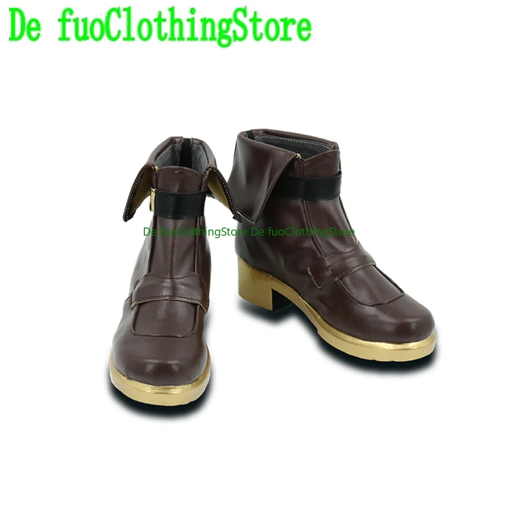 

DefuoClothing StoreArknights Suzuran Cosplay Shoes Boots Game Role Playing Game Anime Halloween Shoe Party
