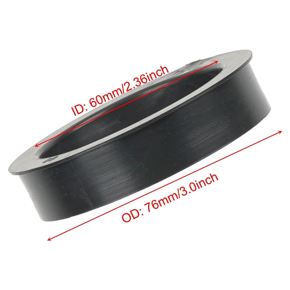 Soft Rubber Air Filter Adapter Ring 60mm 63 5mm 70mm with Step Design for Automotive Use to Adapt Various Filter Interfaces