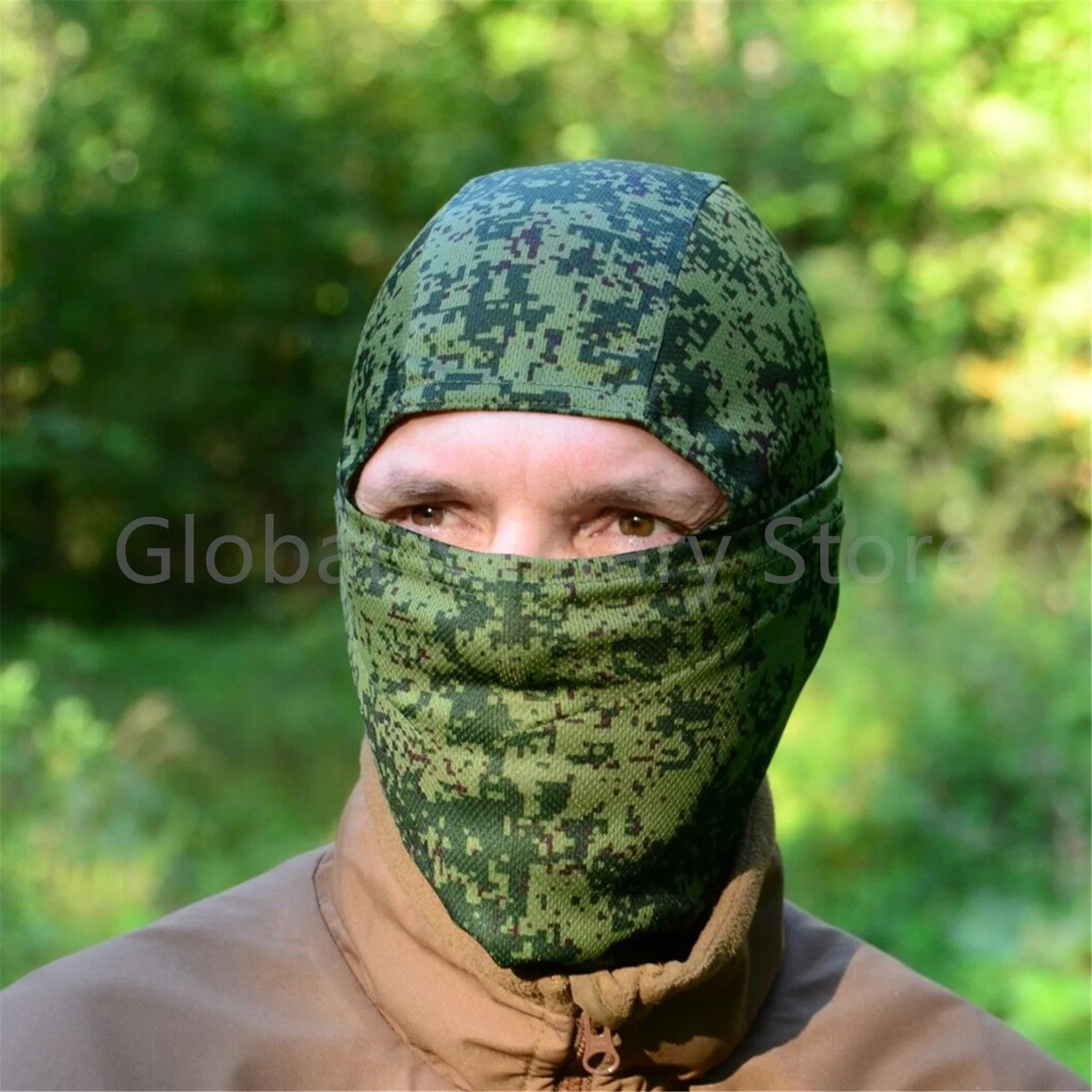 Russian EMR Camo Soft Quick Dry Headgear Breathable Outdoor Balaclava Motorcycle Mask Bandana Cycling Cap Ski Camping Bicycle