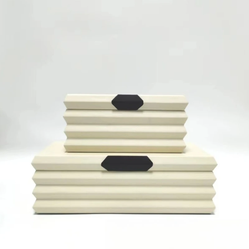 

Large Jewelry Storage Box Leather Earring Necklace Display Boxes Simple Bracelet Storage Case Organizer Jewellery Showcase Cases
