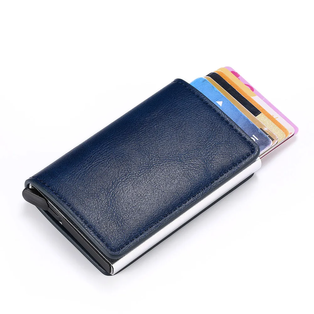 ZK30 Aluminum Metal Credit Business Mini Card Wallet Dropshipping