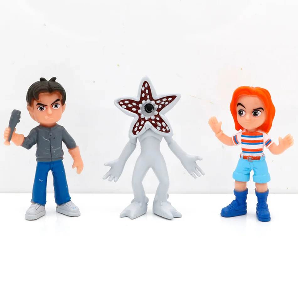 جديد 8 قطعة/المجموعة غريب المسرحيات التلفزيونية سوف بايرز أحد عشر عمل الشكل لطيف دمية جمع نموذج اللعب هدايا حفلة عيد ميلاد