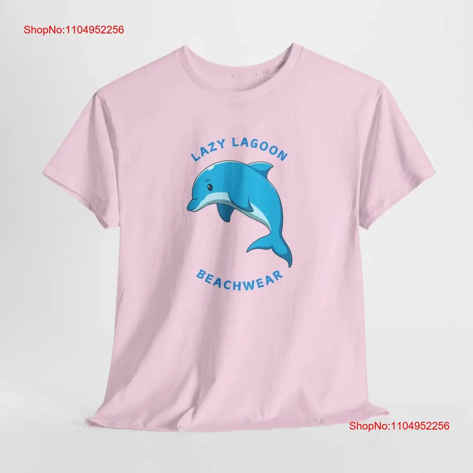 

Dolphin T Shirt Summer Beach Ocean Clothes Cotton light pink vintage Washed Soft Stretched Unisex streetwear Comfortable