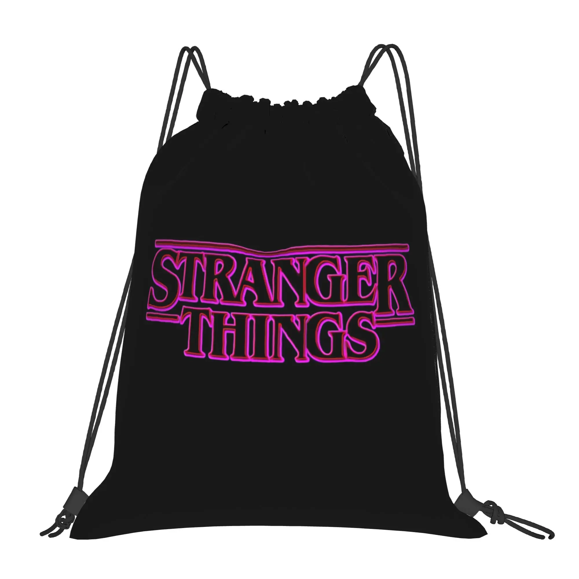 

Спортивная сумка Funko Stranger Things, 1 шт., портативная сумка на шнурке для походов, велосипедных прогулок, рюкзак для хранения спортивной обуви