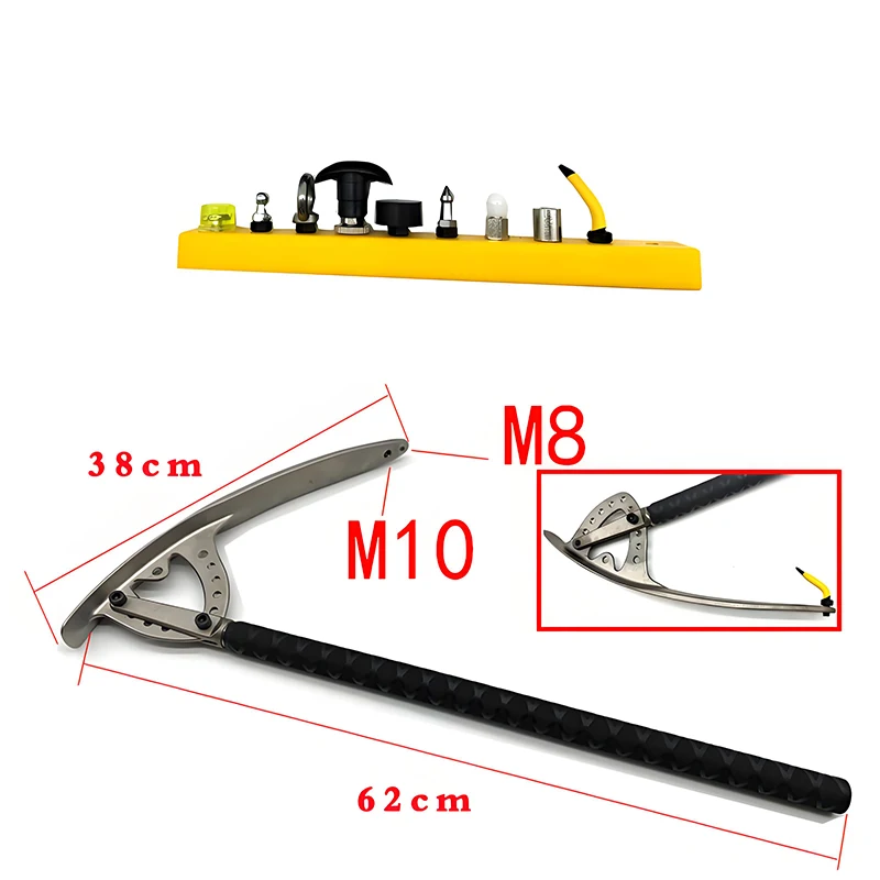 Vehicle Tools Car Dent Repair Kit with Slider Skirt Slider and Wing for Ding Repair