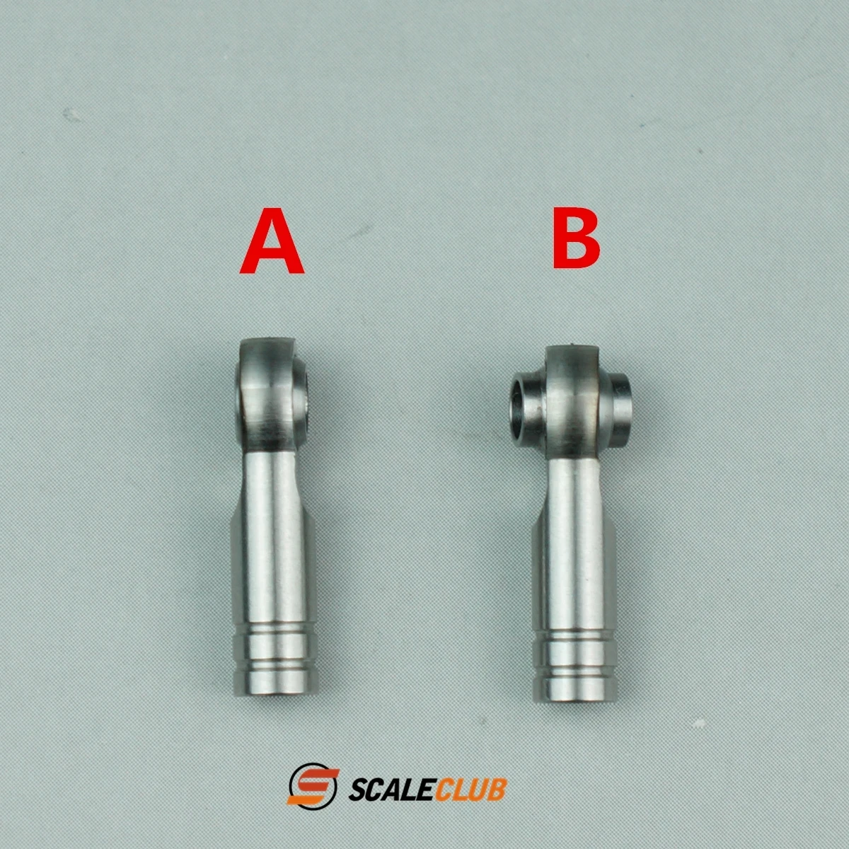 Scaleclub Model 3mm Stainless Steel Fish Eye Head Model Ball Head Lever Fish Eye Bearing For Tamiya  Lesu For Scania Man Actros