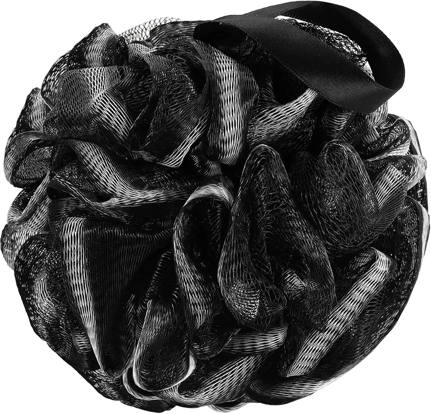 

Shower Bath Sponge XL 75g Soft Loofahs for Body Wash Men Women Bathroom Accessories 1 Pack Black
