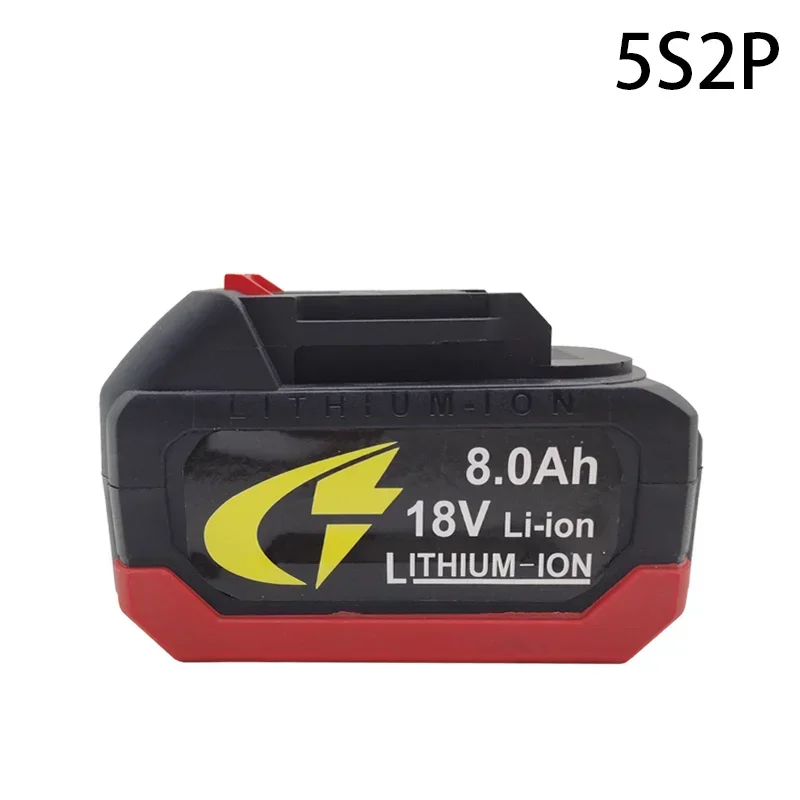 The 5S2P 18V Makita 18650 lithium battery can charge 8000mAh batteries with high current and high discharge. Charger.