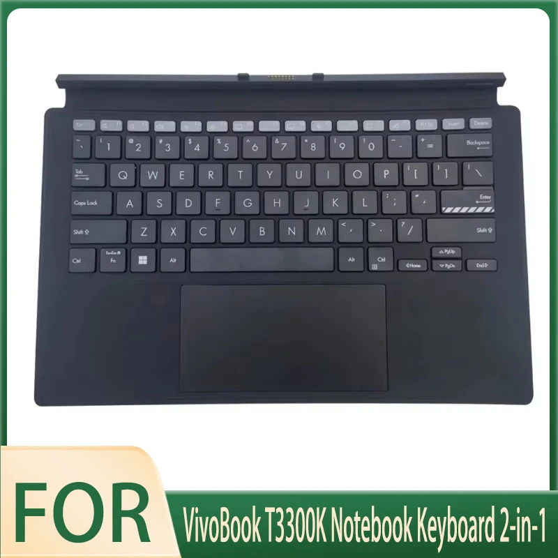 Imagem -01 - Original para Vivobook T3300k Teclado Portátil 2-em1 Teclado Macio 100 Teste ok Versão: Inglês Espanhol Japonês Alemão 95 Novo original para vivobook t3300k teclado portatil 2 em1 teclado macio 100 teste ok versao ingles espanhol japones alemao 95 novo 01