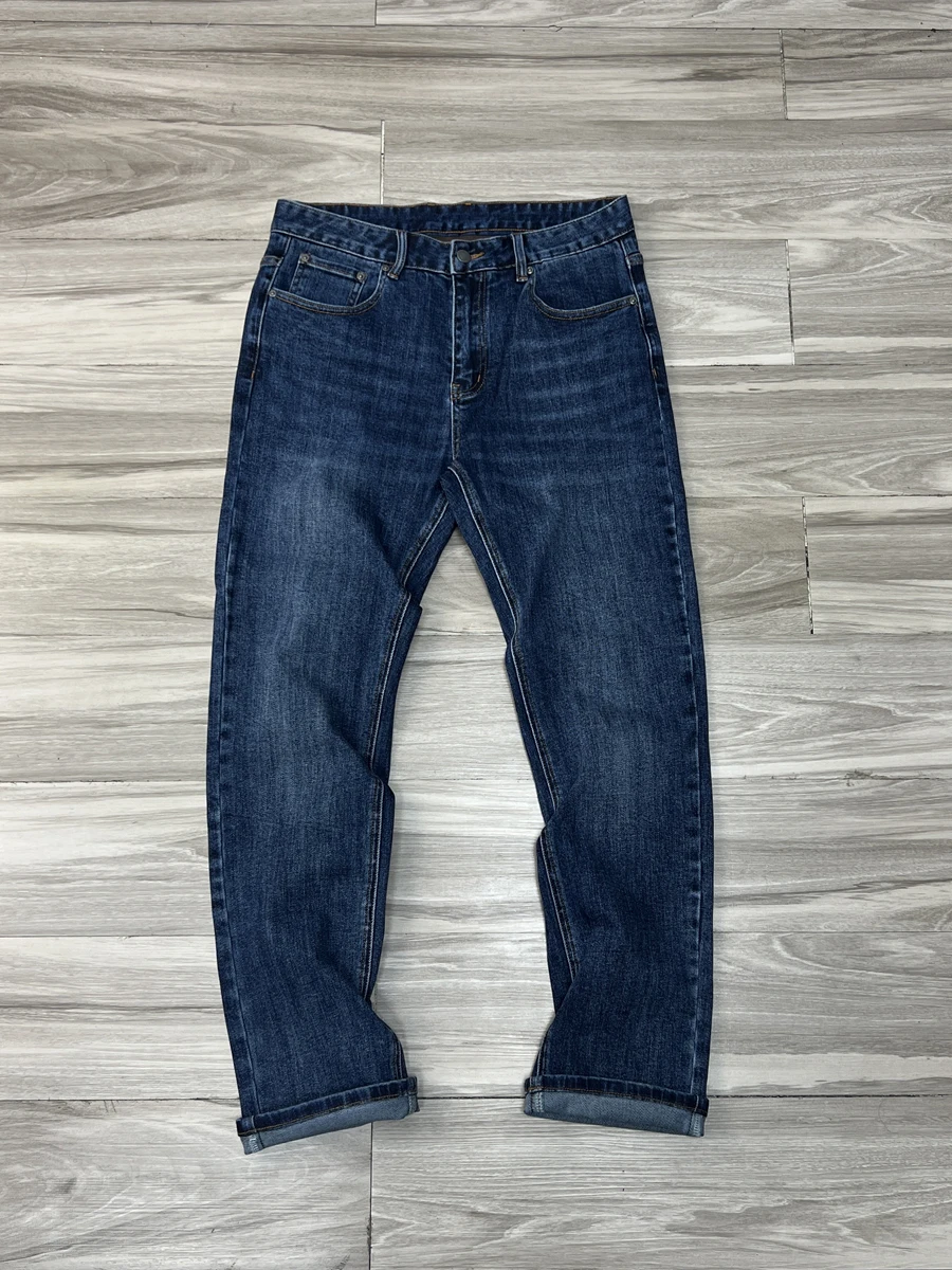 

Эластичные мягкие джинсы, мужские длинные брюки, модные городские стильные джинсы на весну, осень, зиму, высококачественные деловые повседневные джинсы из денима, облегающие джинсы