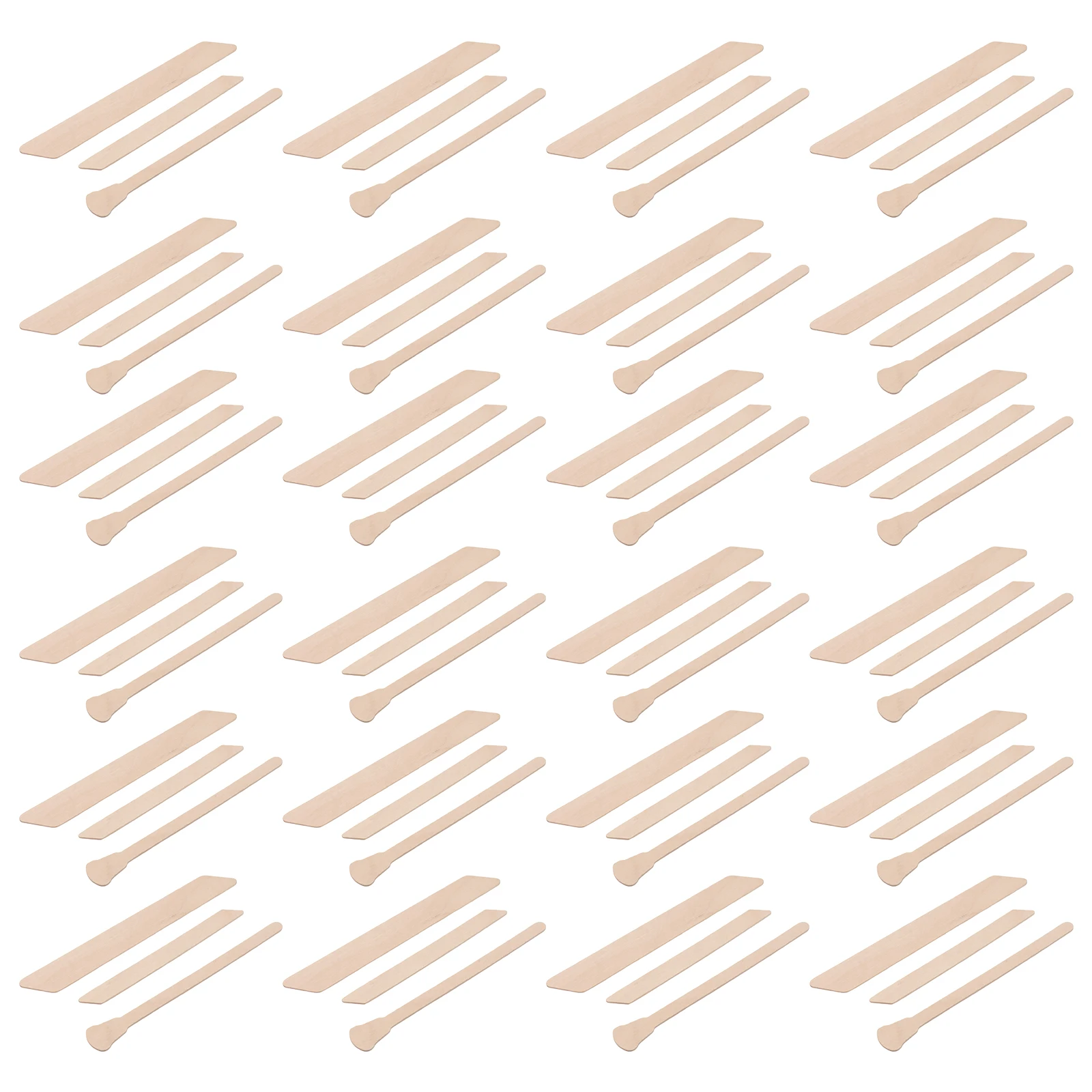 

150 Pcs Wax Stick Applicator Hair Removal Strips Wooden Spatulas for Eyebrows Face Body Leg Waxing Supplies Premium Quality