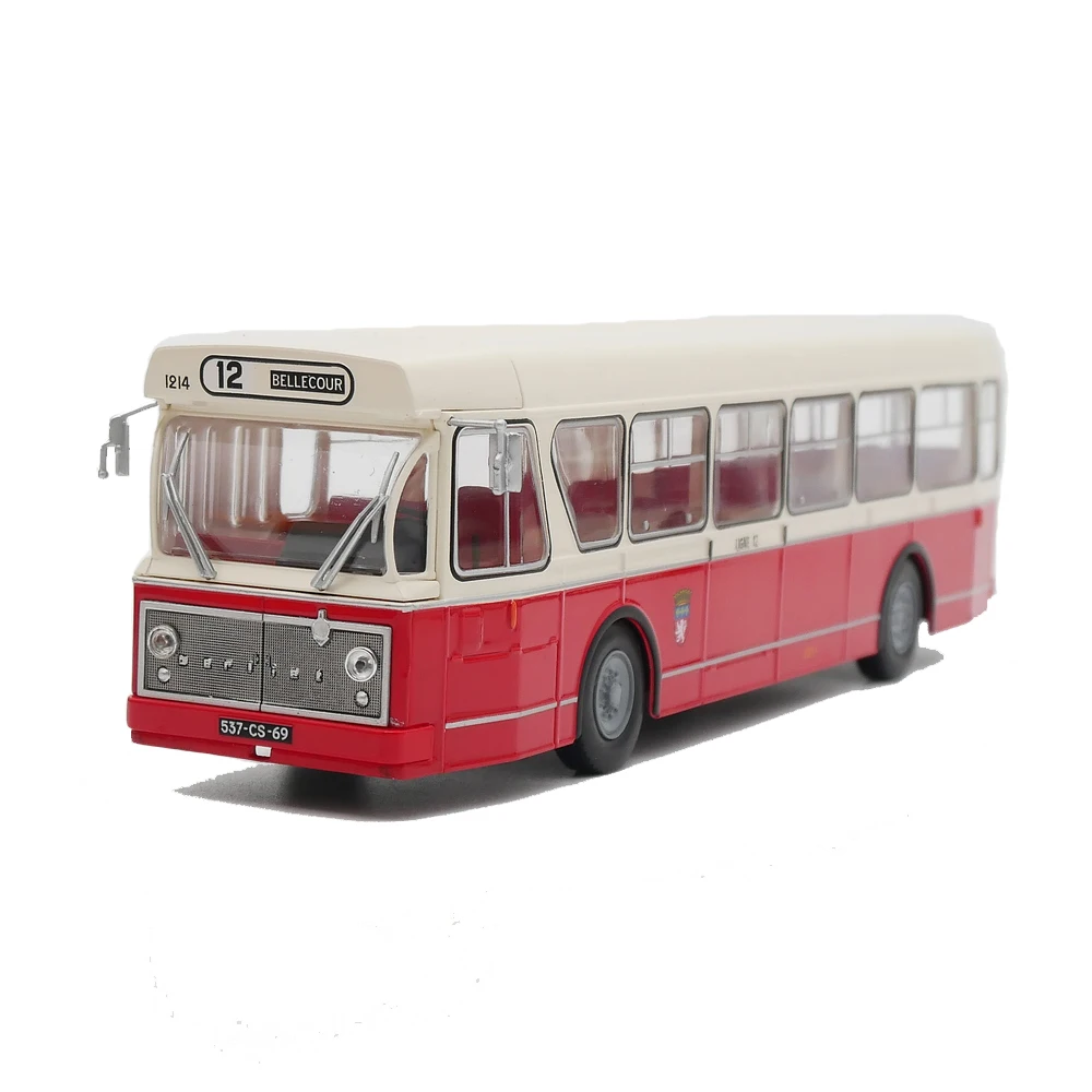 دييكاست Ixo 1:43 مقياس Berliet CM-U 1965 Berliet حافلة الفرنسية مدرب سيارة لعبة مجسمة هدية تذكارية عرض حلية
