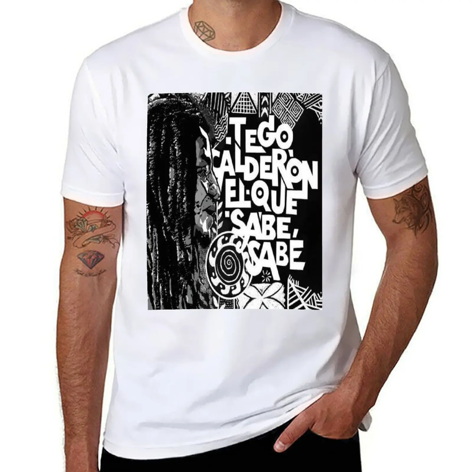 

tego calderon T-Shirt t shirt man plain anime t shirts for man T-Shirt