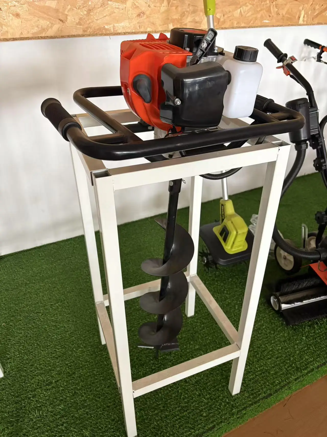 Garden Tools 51.2CC Earth Auger Machine Post Hole Digger Hand Auger