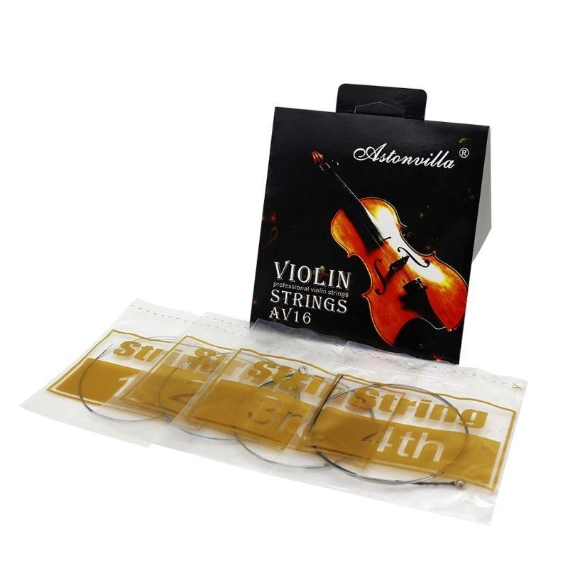 4Pcs/Set Violin String G-D-A-E Universal String Steel Violin Fiddle Strings