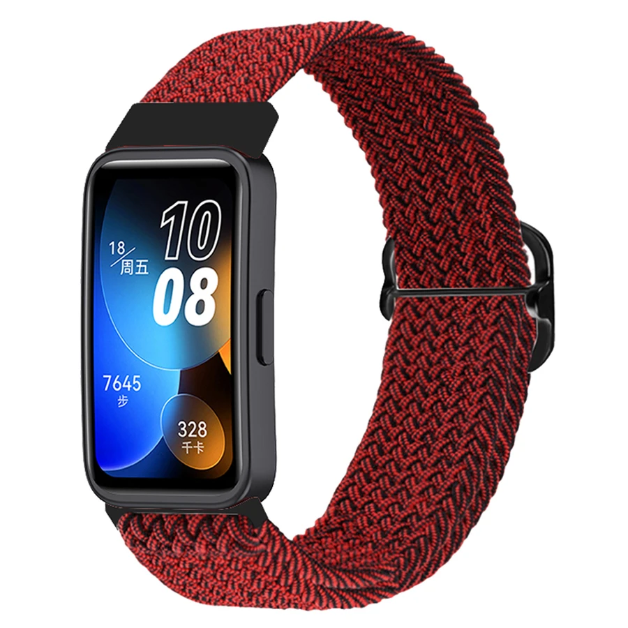 Nylon Gevlochten Band Voor Huawei Band 8 9 10 Sport Vervanging Armband Riem Voor Huawei Band 8 9 10 Polsband Correa accessoires