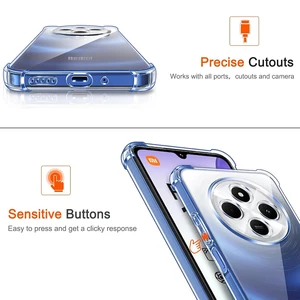 Untuk Redmi 14C 4G 5G Casing Cangkang Kristal Penutup Ponsel Silikon Lembut Little Mi Poco C75 PocoC75 Kantung Udara Tahan Guncangan Bening TPU Fundas 12 casing ponsel xiaomi penjualan terbaik - №