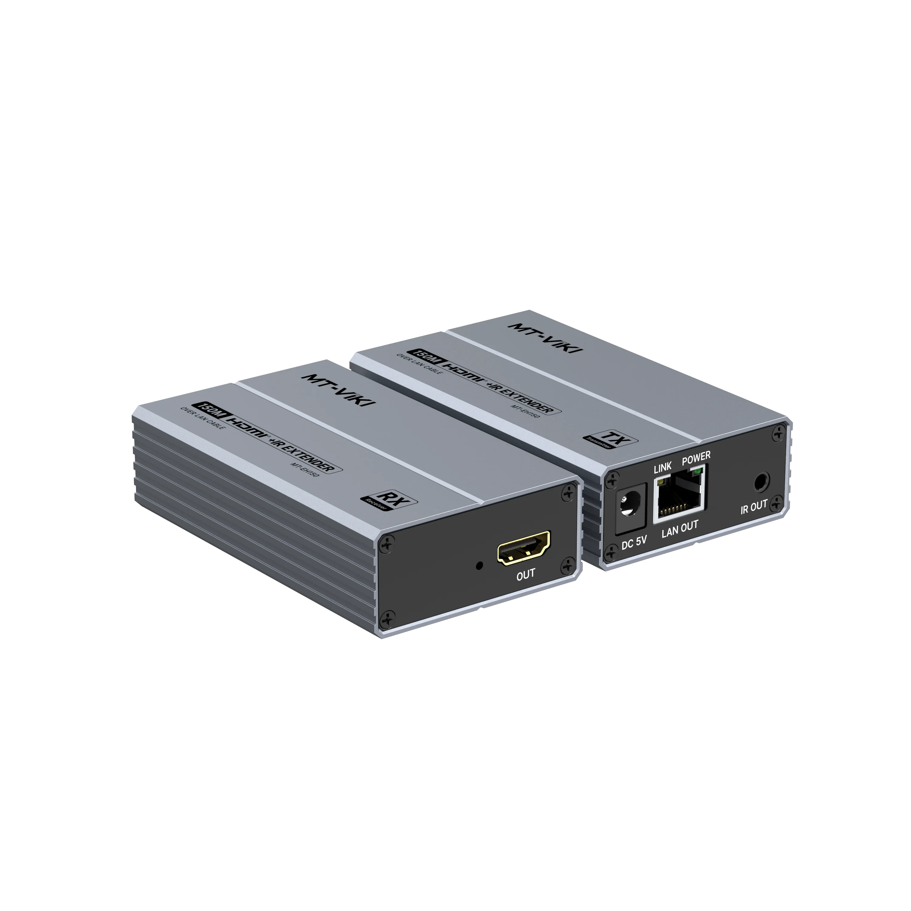 150m HDMI Extender Over Cat6 1080P with Loopout,  HDMI Transmitter and Receiver