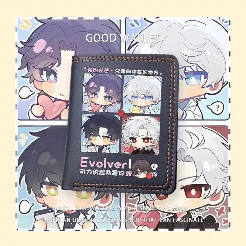 

Anime PU Leather Unisex Wallets Card Holders Coin Purse Love And Deepspace Xavier Rafayel Caleb Zayne Sylus Wallet Gift