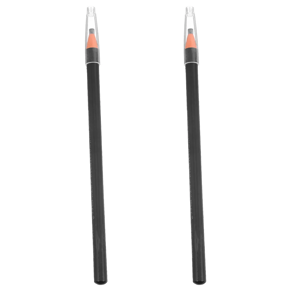 

2Pcs Smudge Proof Eyebrow Pencil Waterproof Sweat Resistant Thin Brow Pen with Peeloff Design for 3D Natural Looking Brows