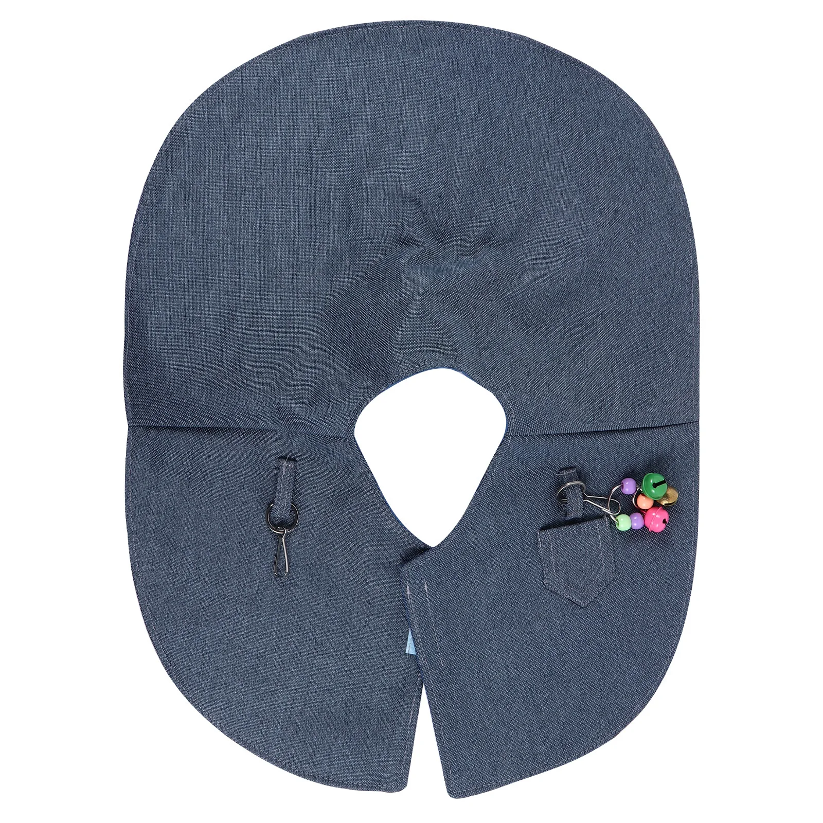 شال واقي للكتف قابل للتعديل لببغاء الحيوانات الأليفة لمقاومة الخدش والعض مع حماية من السقوط