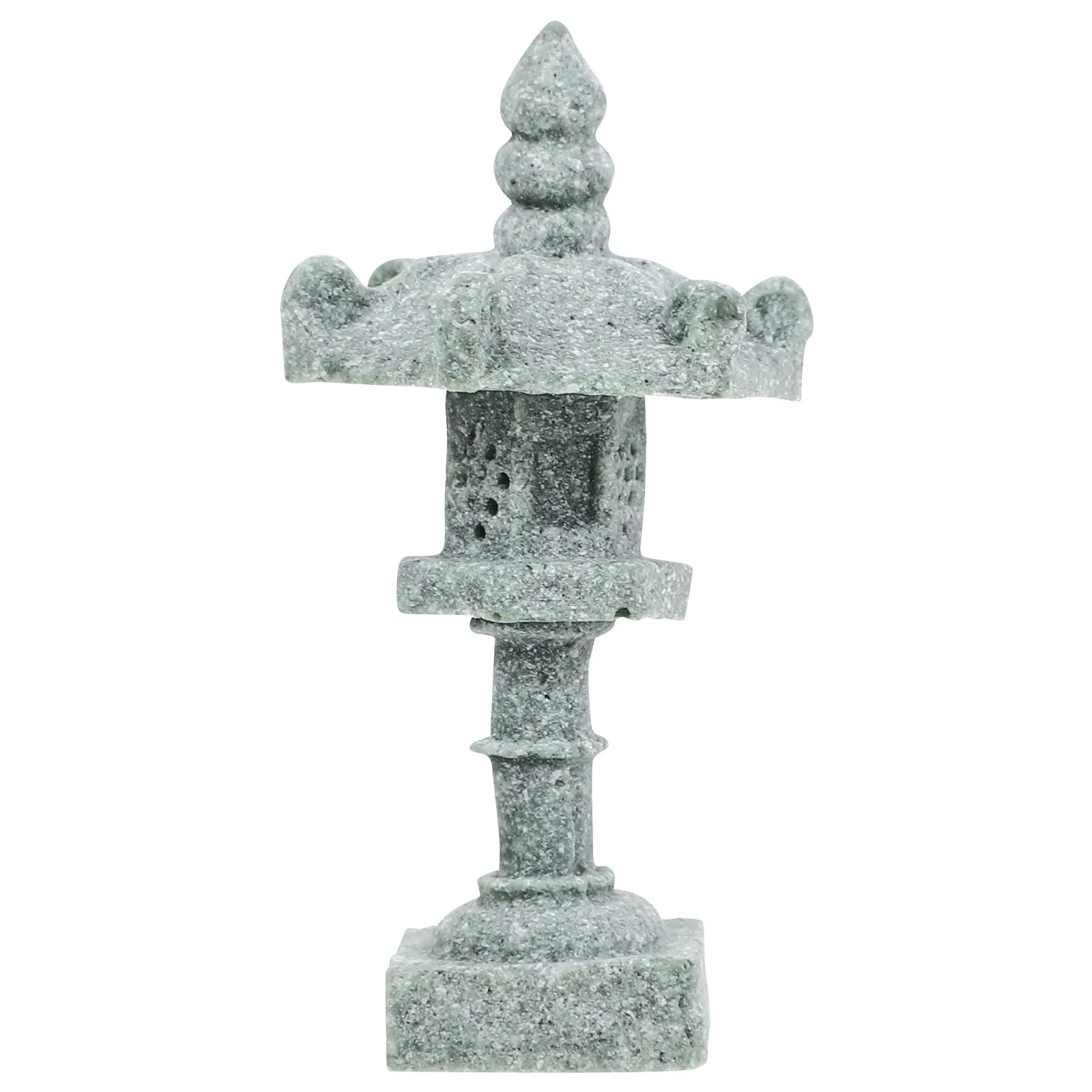 Zen Pagoda Garden Statue – Miniature Lantern Sculpture for Outdoor, Indoor, Tabletop & Bonsai Decor