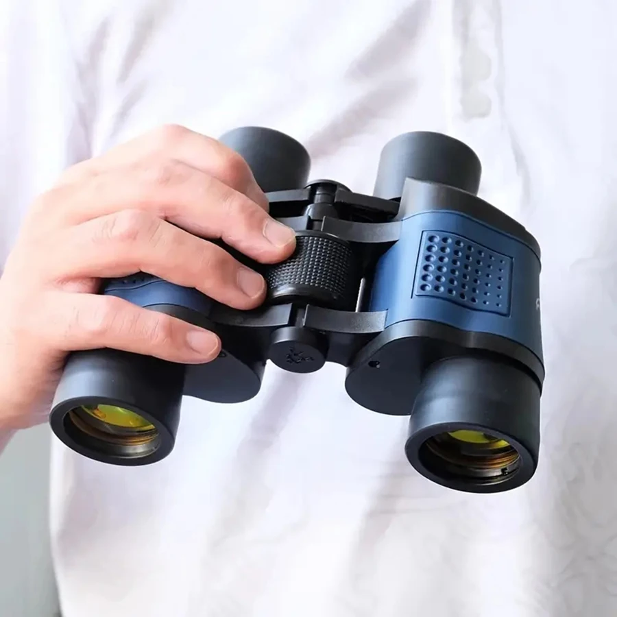 

60x60 Binoculars Blue BAK4 Prism High Quality Suitable for Safari Camping Trips