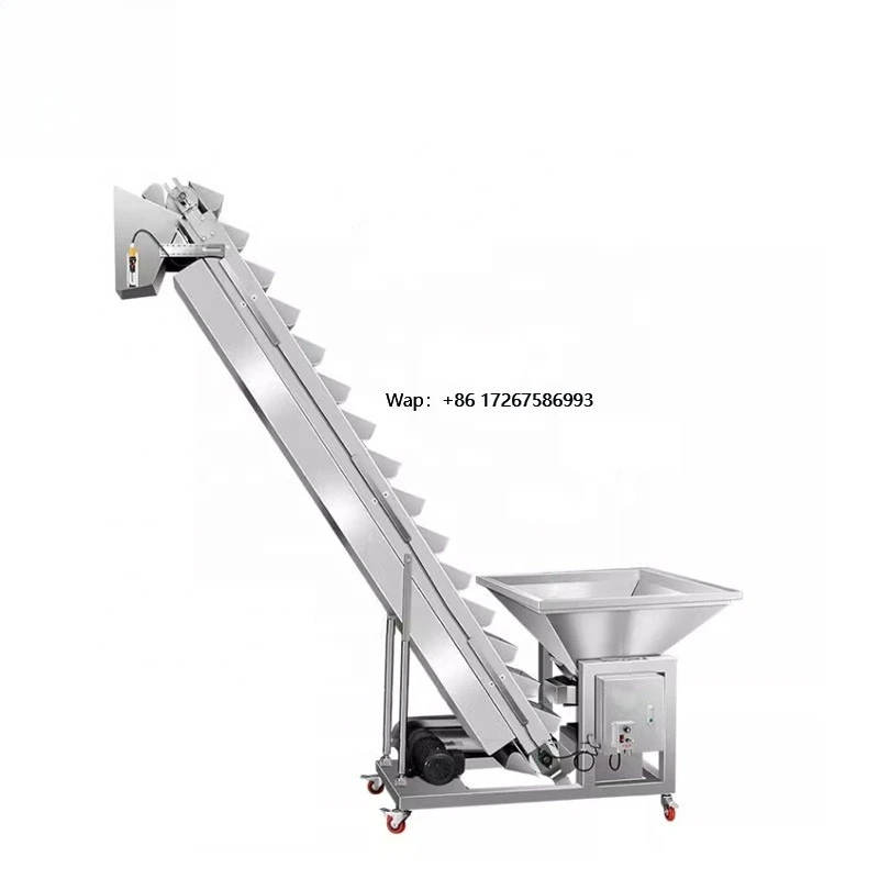 

Fully automatic customizable food conveyor feeder rice seed nut grain hardware bean lift with elevator conveyor