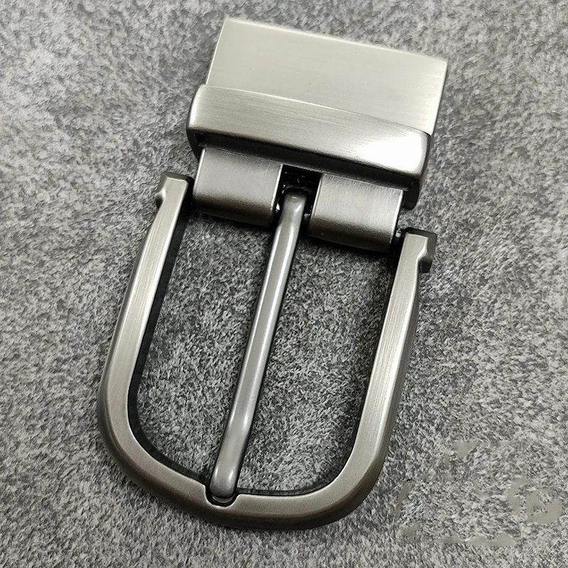 Western Belt Buckle Men's Reversible Metal Alloy Belt Buckle Replacements Pin Buckles Rectangle