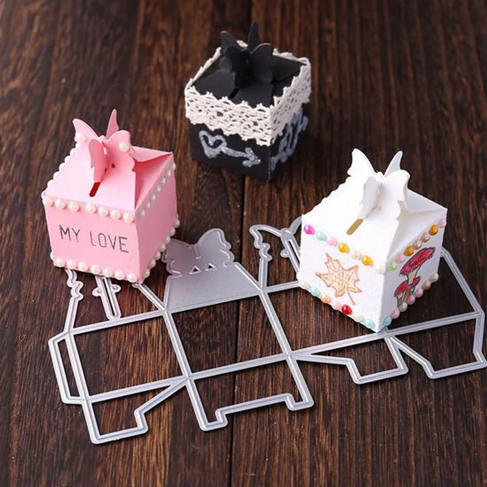 Metal Cutting Dies Cut Box Scrapbooking Paper Craft Album Handmade Card Template Die Cutting