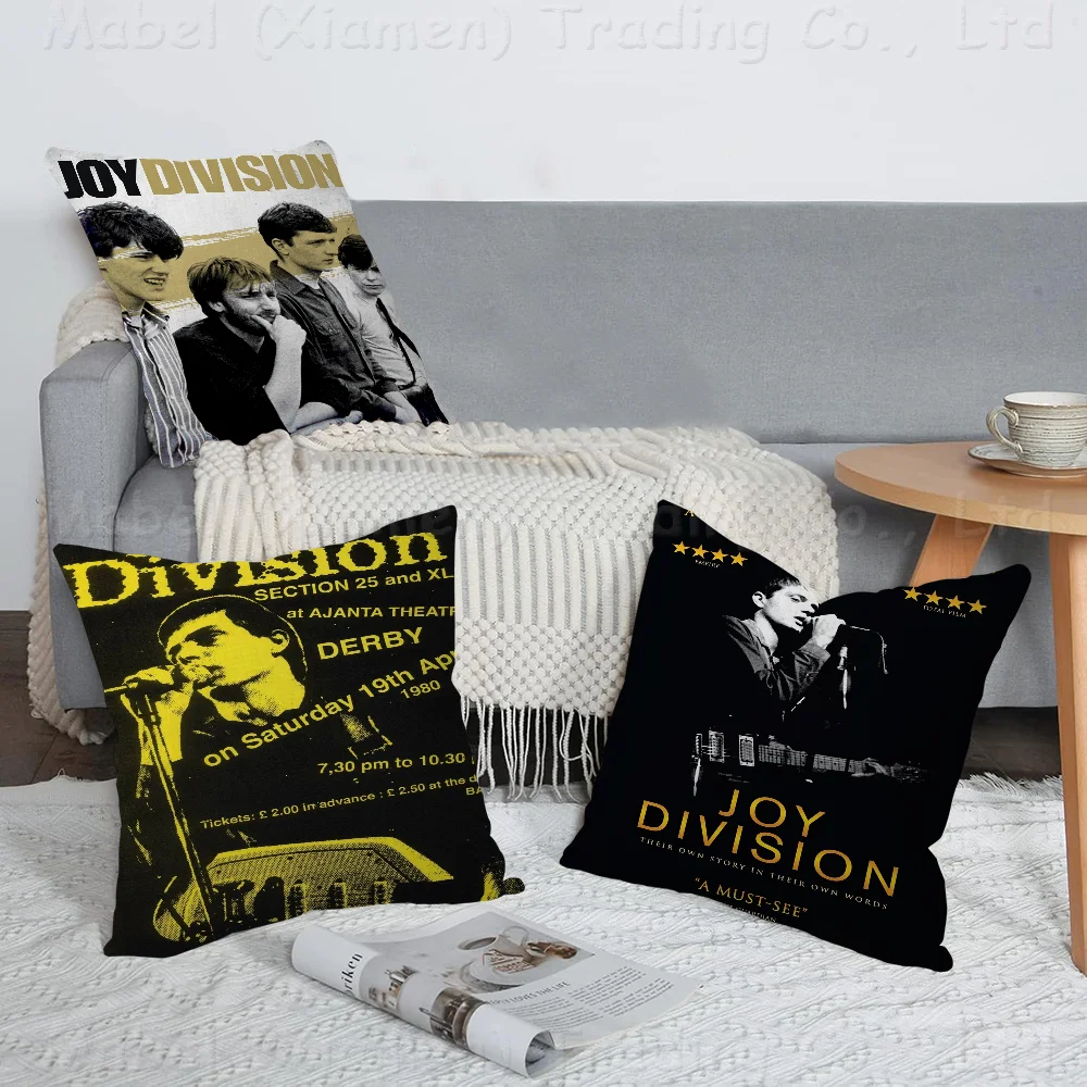 Band J-Joy D-Division Pillow Cover For Bedroom Room And Living Room Sofa Decorative Cushion Cover