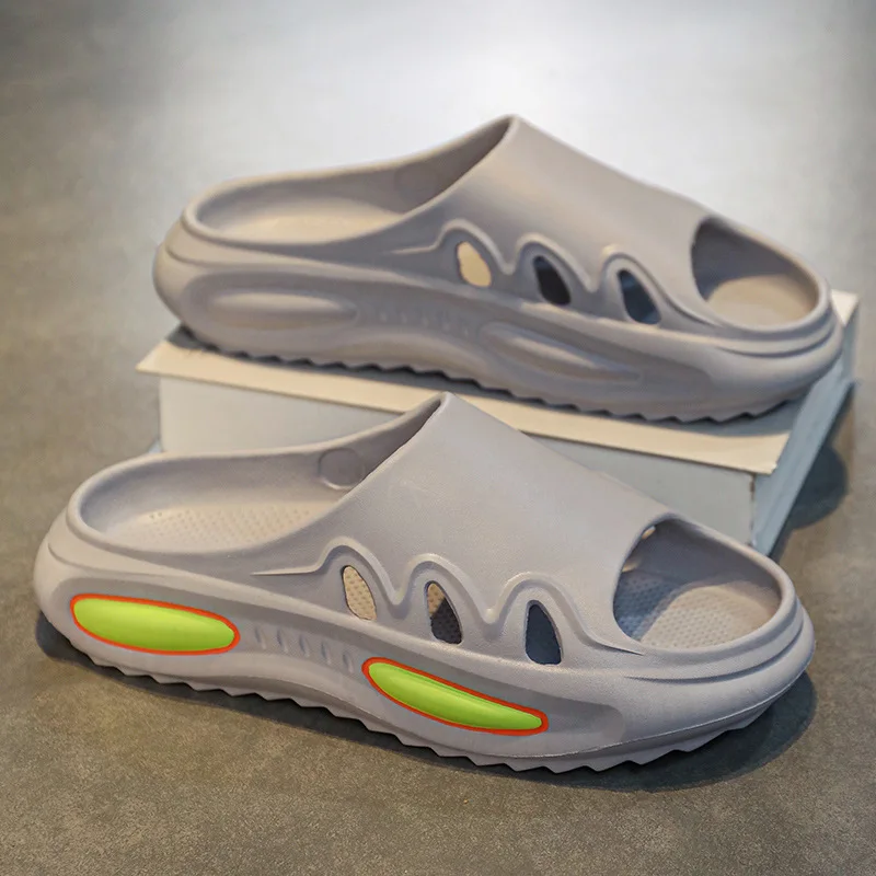 

Износостойкие мужские мягкие искусственные толстые Нескользящие модные летние мужские пляжные туфли