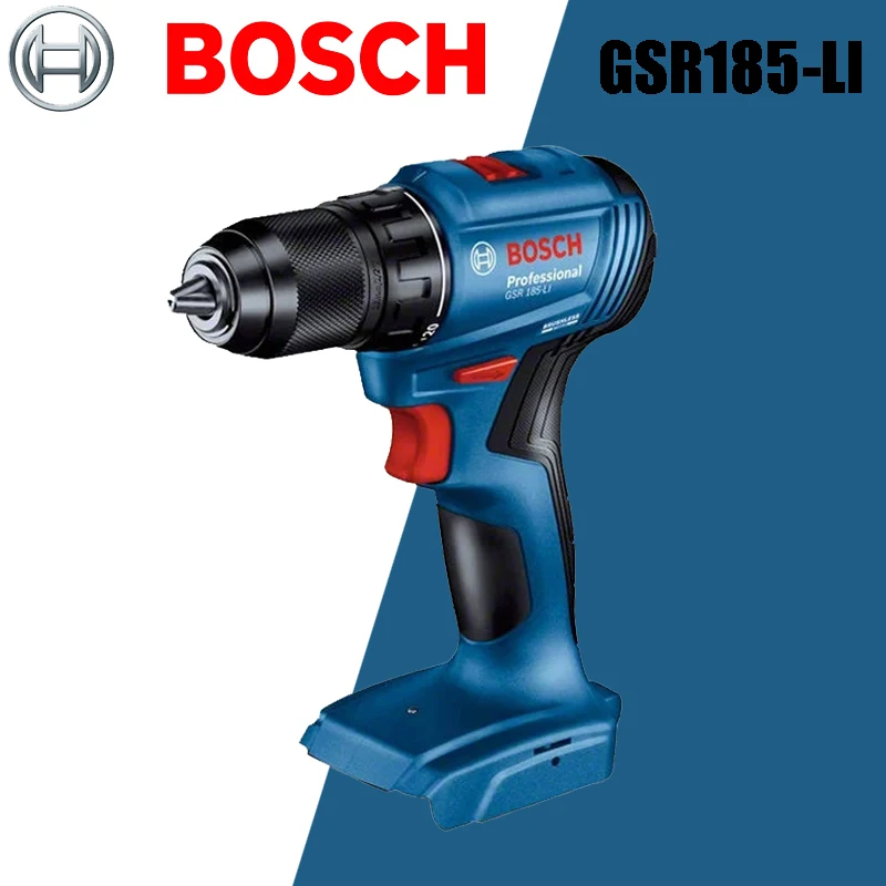 Bosch GSR185-LI бесщеточная электрическая дрель 18 в с литиевым аккумулятором, ударная дрель, аккумуляторная отвертка, электроинструменты