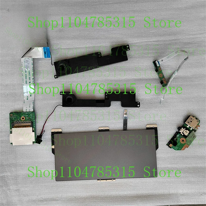 

FOR HP FOR ENVY15 X360 15 15-BL CAMERA TOUCHPAD USB AUDIO SD CARD READER POWER BUTTON BOARD TM-03270-001 SPEAKER CAMERA