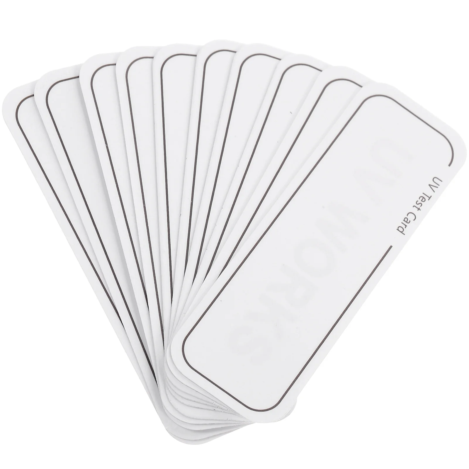 

10 pcs Testing Indicator Cards For Disinfection Cabinet Sterilizer Uv Light Box Test Cards For Uv Light Testing