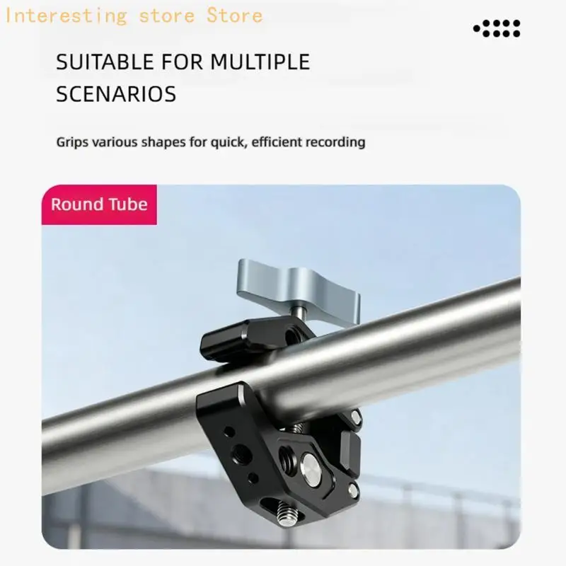 Kamera-Klemmhalterung mit Gewindeloch für Studiotisch-Zubehör, Verwendung 55KC – Detail 8