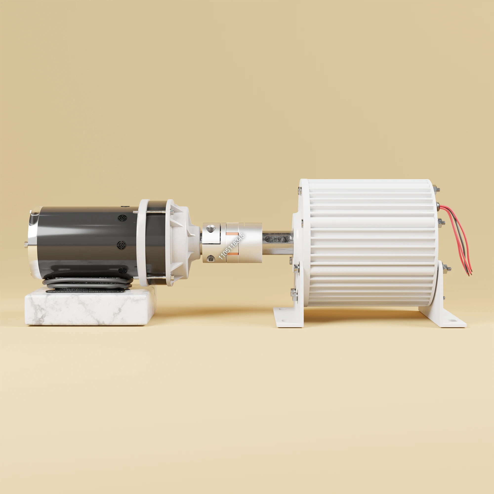 Home Use Three Phase Permanent Magnet Generator 24V 48V 96V 110V 220V 380V Alternators 10KW 20KW 30KW With Variable-Speed Motor