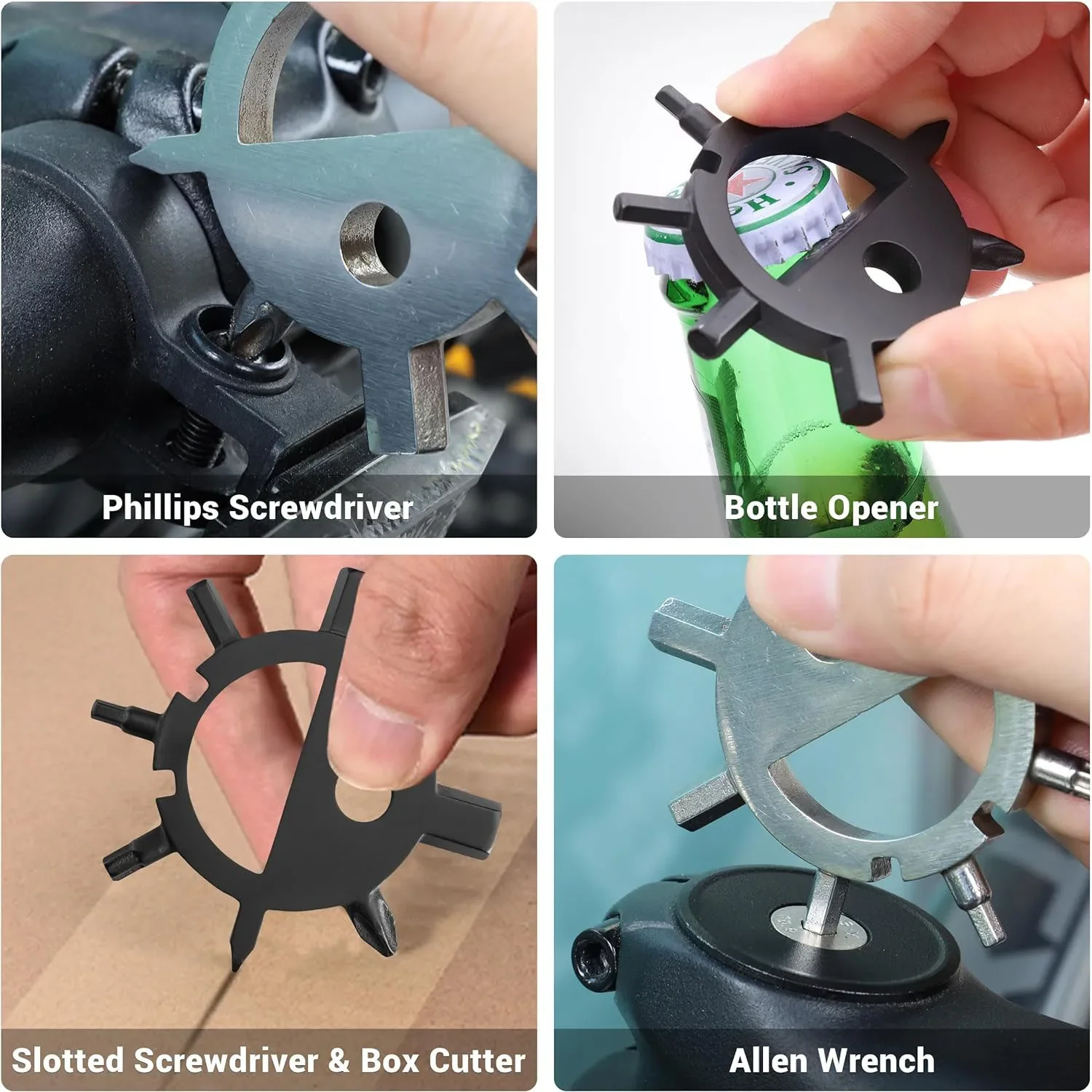 1 قطعة 12 وظائف متعددة أداة مفك المحمولة دراجة إصلاح أدوات متعددة مفك مسامير مفتاح ألين أدوات EDC في الهواء الطلق #4