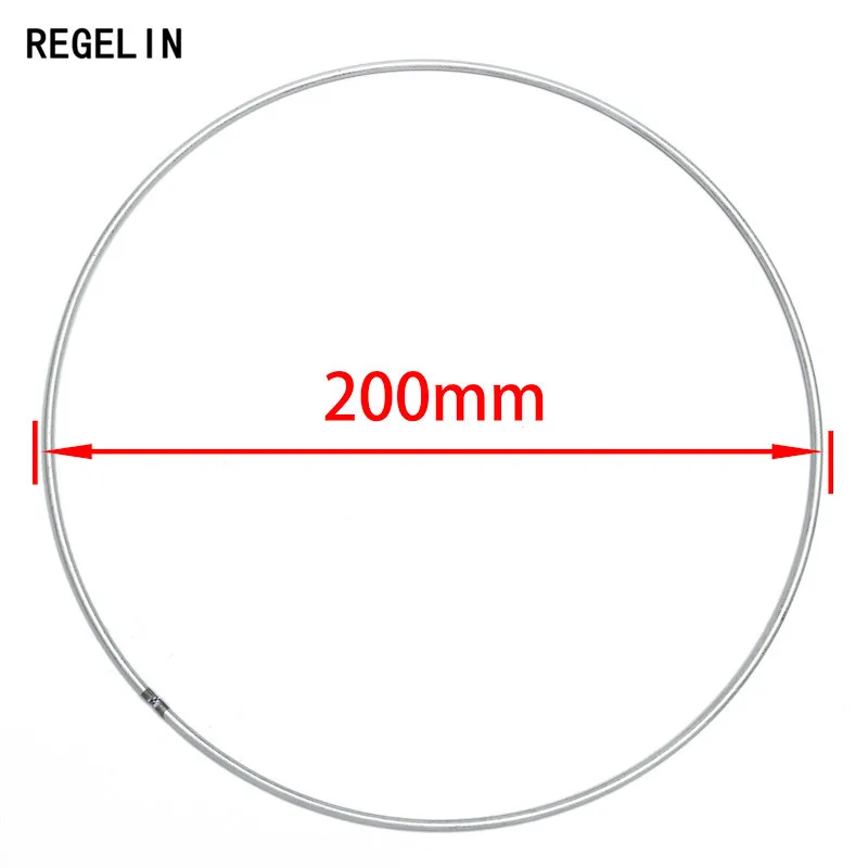 REGELIN Dream Catcher Reve Cirkel Ringen Bevindingen Opknoping Ronde cercle metalen giet attrape reve Netto Sieraden DIY 10 pcs 35 -200mm