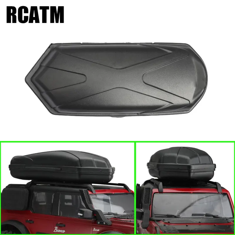 

TRX4-M Roof Trunk Suitcase Modification Parts for 1/18 RC Crawler Car Traxxas TRX4M Bronco Luggage Accessories