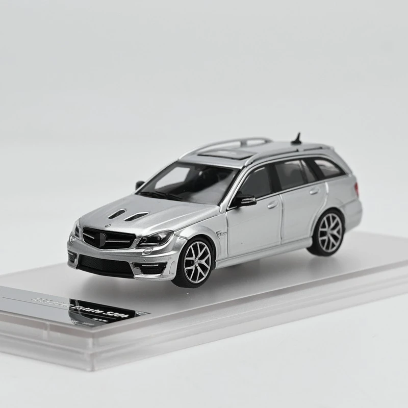 King Model 1/64 C63 Estate S204 Alloy Motor Vehicle Toy Die-casting Metal Model Collection Boy Christmas Gifts