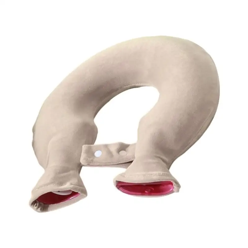 652F U Neck Hot Water Bottle Heating Water Bag For Cold And Heat Function ExplosionProof Neck Warmer for Hot Compress