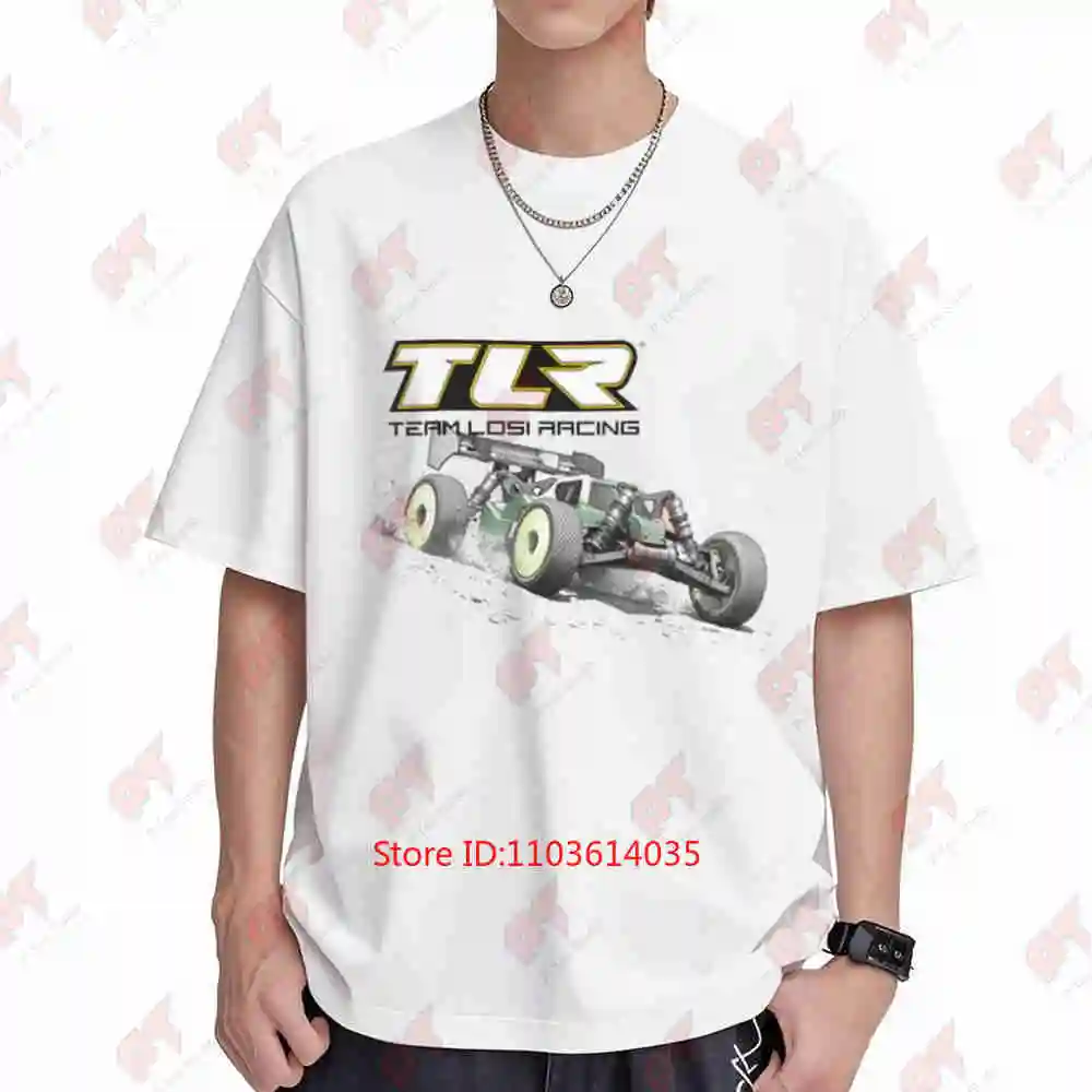TLR 18 Buggy Losi RC Racing Short Sleeve Tee 100% Cotton T-Shirt