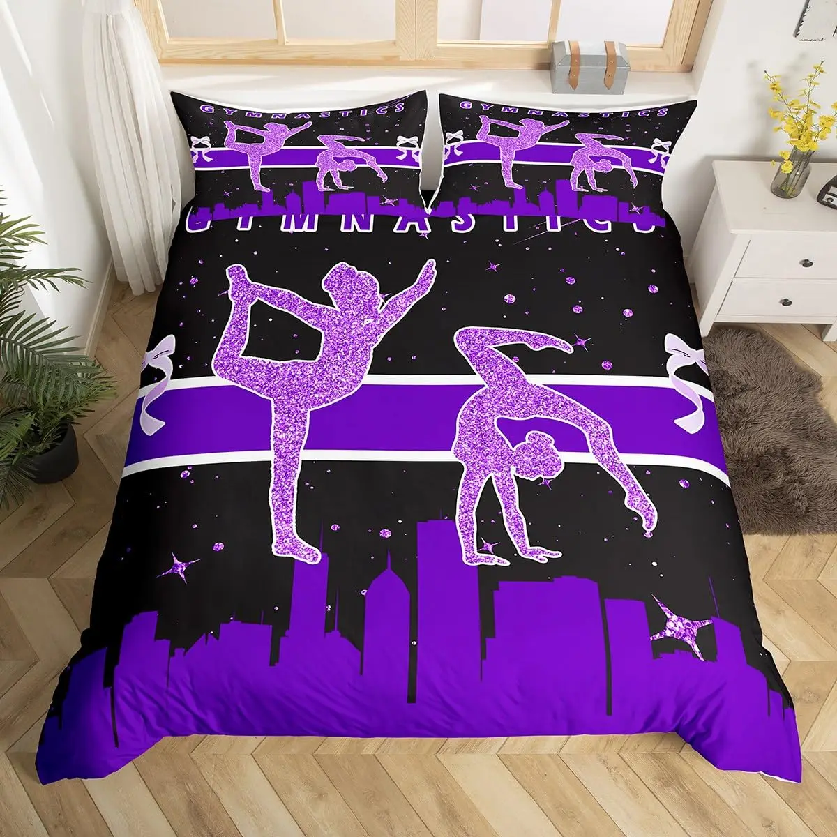 juego-de-ropa-de-cama-con-diseno-de-danza-para-ninas-y-mujeres-funda-de-edredon-con-estrellas-de-galaxia-purpura-juego-de-cama-con-brillos-femeninos