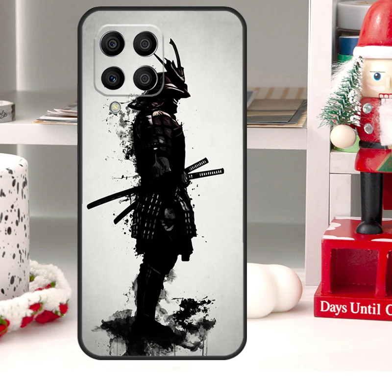 Japanese Samurai Ninja For Samsung Galaxy M13 M33 M53 M52 M32 M12 M14 M34 M54 M21 M31 M51 M20 M15 M55 M30s Case