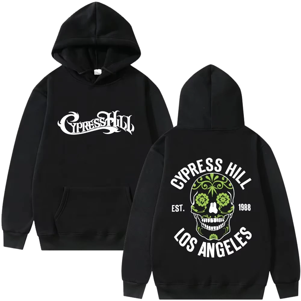 

Rapper Cypress Hill Hoodie Skeleton Graphic Sweatshirt Men Women Hip Hop Fashion Oversized Streetwear Man Casual Hoodies Autumn