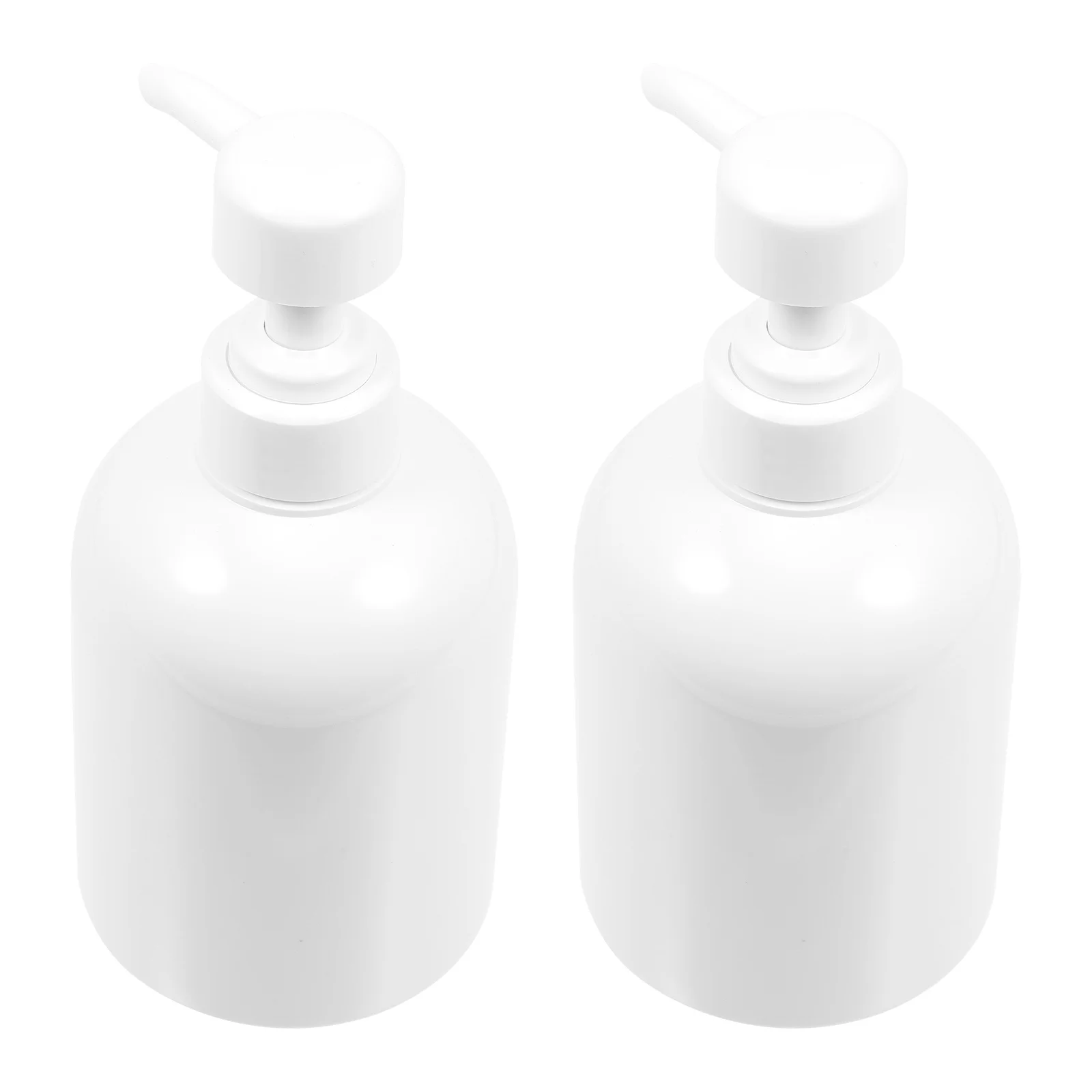 

2pcs Refillable Travel Bottles Press-Type Soap Dispenser For Shampoo Lotion Body Wash Plastic Bathroom Accessories